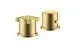 AXOR-HG-AXOR-Citterio-E-2-Loch-Wannenrandarmatur-mit-Thermostat-Brushed-Brass-36412950 gallery number 1